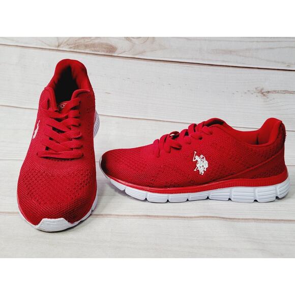 U.S. Polo Assn. Mesh Red Running Women's Shoe Size 6 - Picture 1 of 16